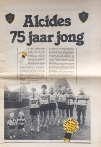 Alcides 75 jaar jong
