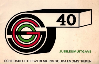 Scheidsrechtersvereniging Gouda 40 jaar