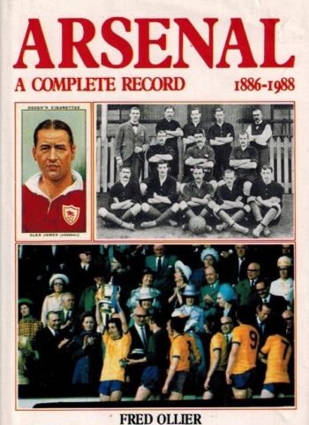 Arsenal Complete Record 1886-1988