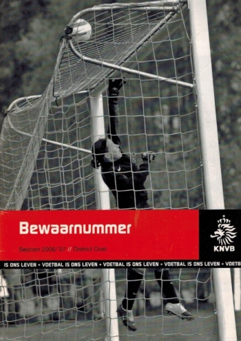 KNVB Bewaarnummer Seizoen 2006-2007