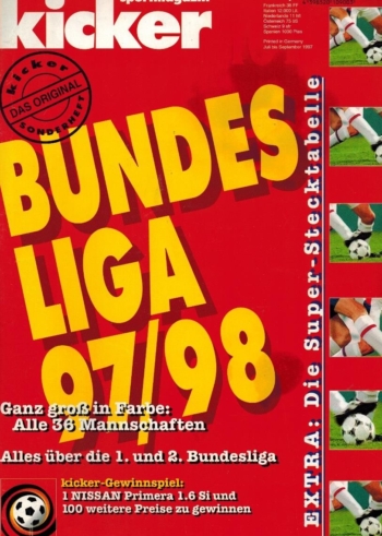 Kicker Sonderheft: Bundesliga 1997/98