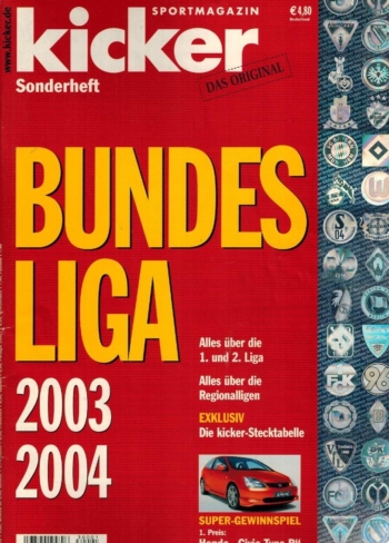 Kicker Sonderheft: Bundesliga 2003/2004