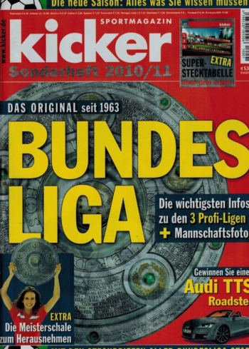 Kicker Sonderheft: Bundesliga 2010/2011