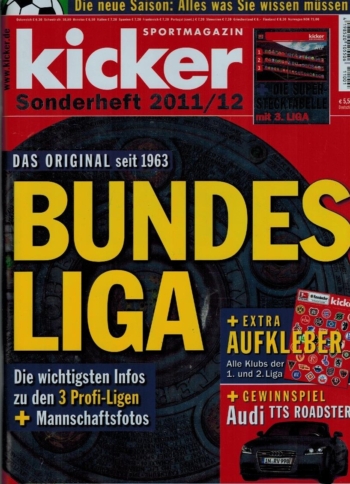 Kicker Sonderheft: Bundesliga 2011/2012