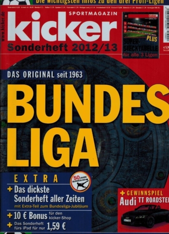 Kicker Sonderheft: Bundesliga 2012/2013