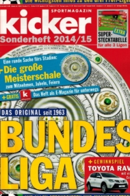 Kicker Sonderheft: Bundesliga 2014/2015