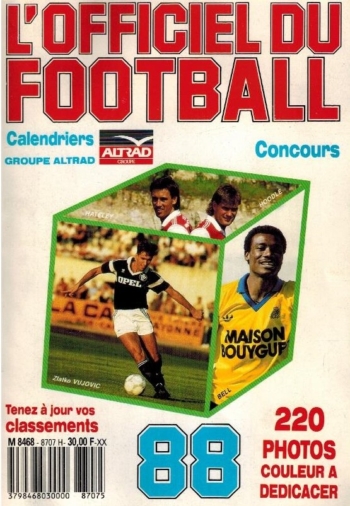 Officiel du Football 87-88