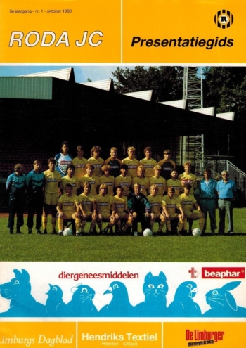 Roda JC Presentatiegids 1988-1989