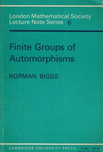 Finite Groups of Automorphisms