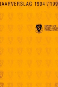 KNVB Jaarverslag 1994-1995 Afd. Zwolle