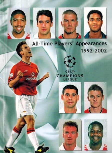 All-Time Players Appearances 1992-2002