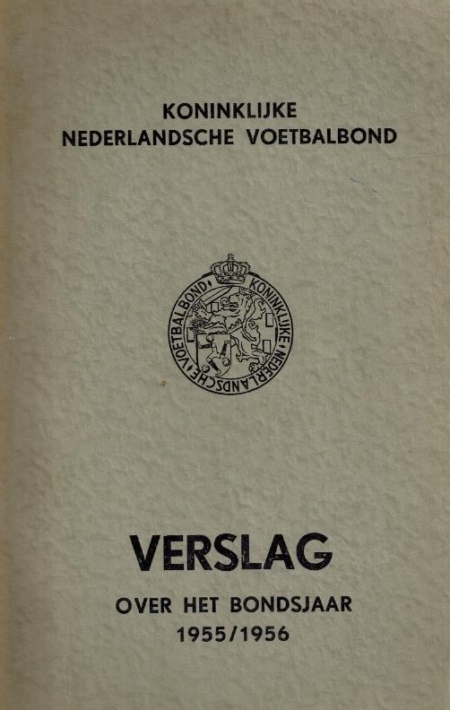 KNVB Verslag over het Bondsjaar 1955-1956