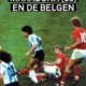 Maradona (60) en de Belgen