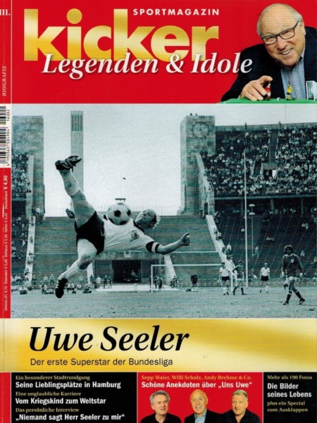 Kicker Legenden und Idole : Uwe Seeler