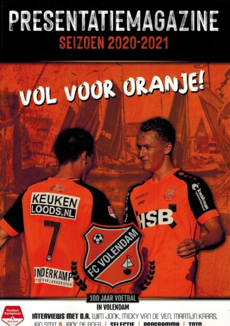 FC Volendam Seizoen 2020-2021