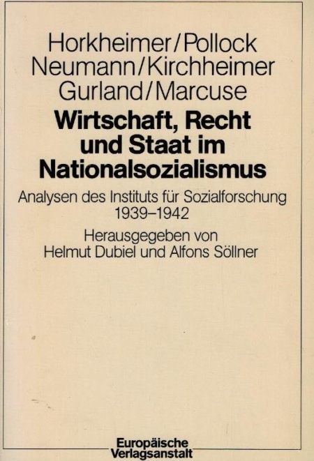 Wirtschaft, Recht und Staat