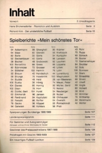 Inhalt Belser Jahrbuch 68-69
