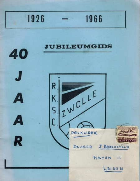 40 jaar RKSC Zwolle 1926-1966