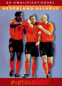EK-Kwalificatieduel Nederland - Belarus 2002