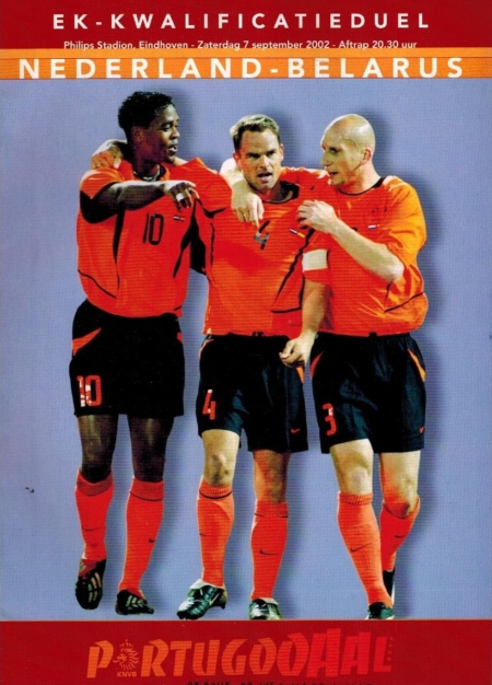 EK-Kwalificatieduel Nederland - Belarus 2002