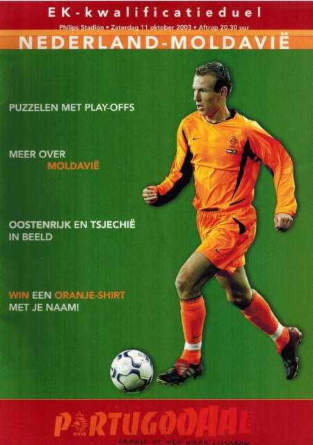EK-Kwalificatieduel Nederland - Moldavië 2003