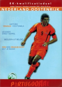 EK-Kwalificatieduel Nederland - Oostenrijk 2003
