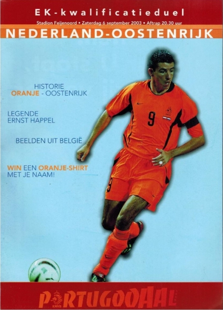 EK-Kwalificatieduel Nederland - Oostenrijk 2003