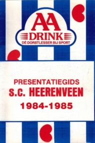 Presentatiegids s.c. Heerenveen 1984-1985