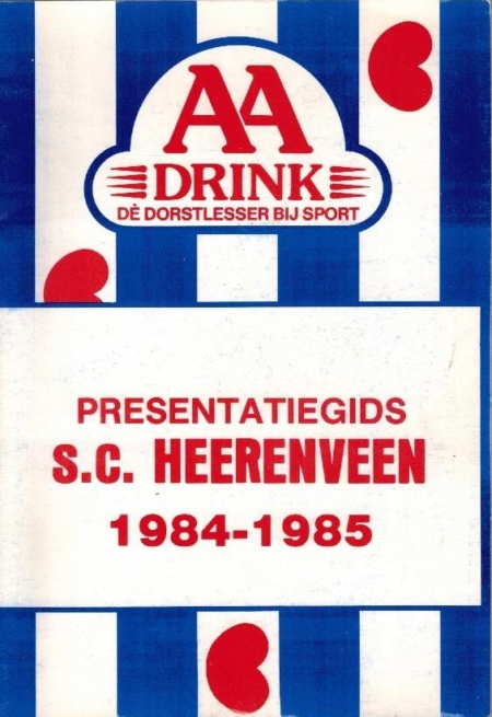 Presentatiegids s.c. Heerenveen 1984-1985