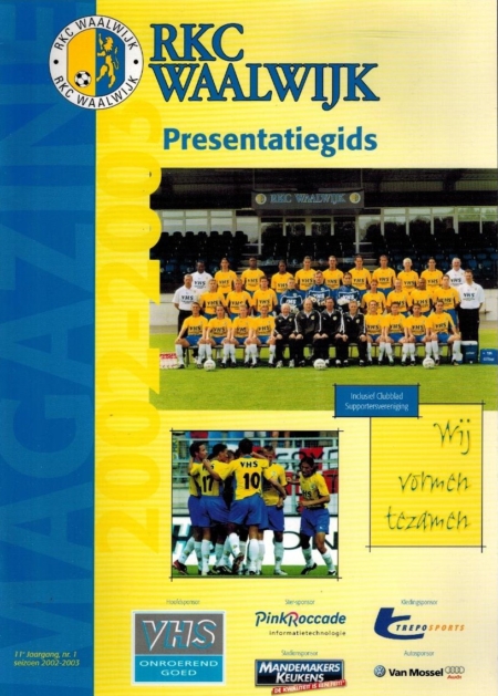 RKC Waalwijk Presentatiegids 2002-2003