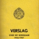 Verslag Bondsjaar 1956-1957