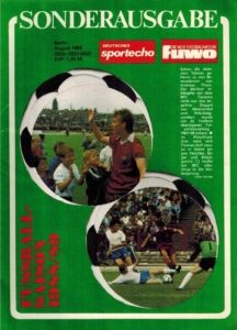 Sonderausgabe DDR-Fussballsaison 1988-89