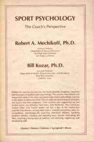 Sport Psychology : The Coach's Perspective