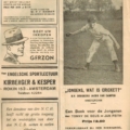 Cricket Tijdschrift 1936