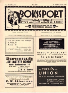 Maandblad Bokssport