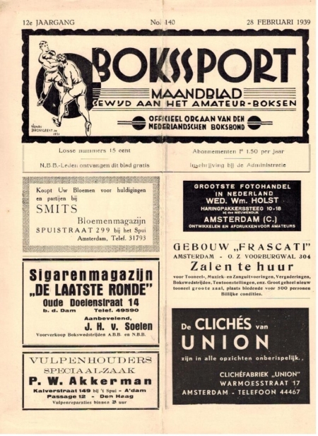Maandblad Bokssport