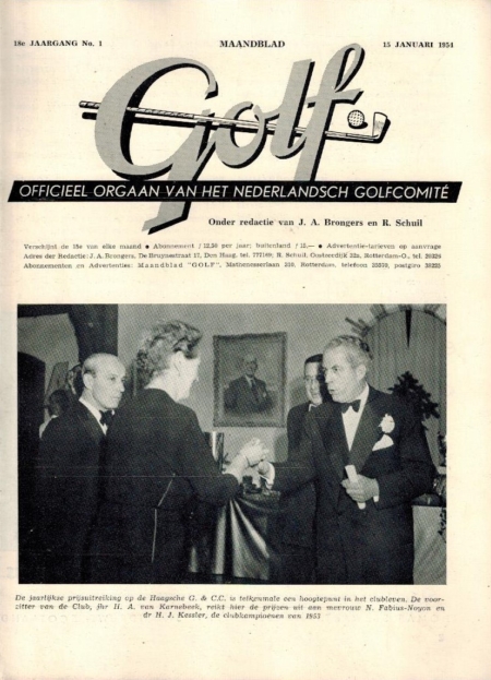 Maandblad Golf 1954 Compleet