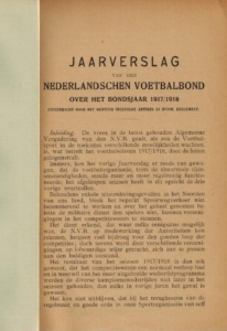 NVB Jaarverslag 1917-1918