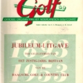 Zestig-Jarig bestaan Haagsche Golf and Country Club