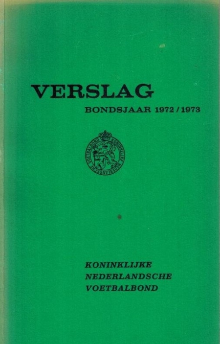 KNVB Verslag Bondsjaar 1972-1973