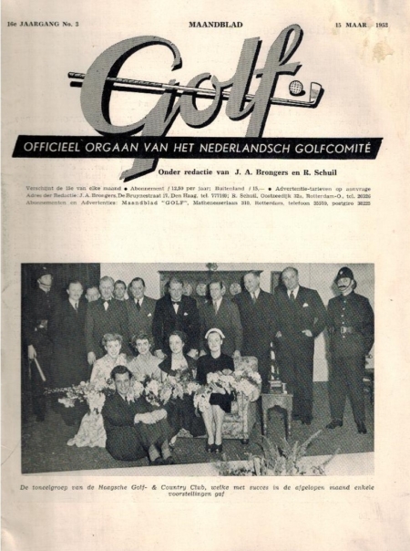 Maandblad Golf 1952