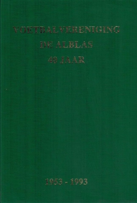 V.V. De Alblas 40 jaar
