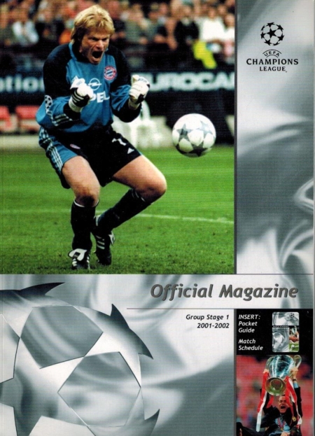 Uefa Champions League Group Stage 1 2001-2002