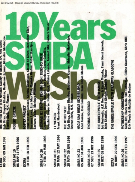 10 Years SMBA. We show Art