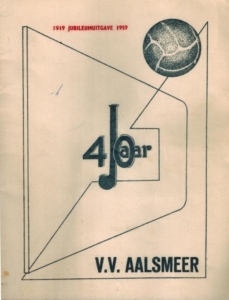 40 jaar V.V. Aalsmeer 1919-1959