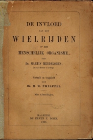 De invloed van het wielrijden op het menschelijk organisme