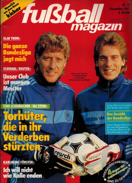 Kicker Fussball Magazin 1987