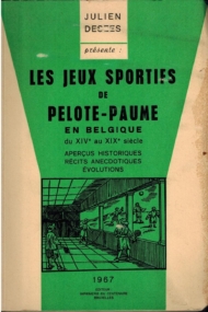 Les jeux sportifs de Pelote-Paume en Belgique