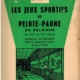 Les jeux sportifs de Pelote-Paume en Belgique