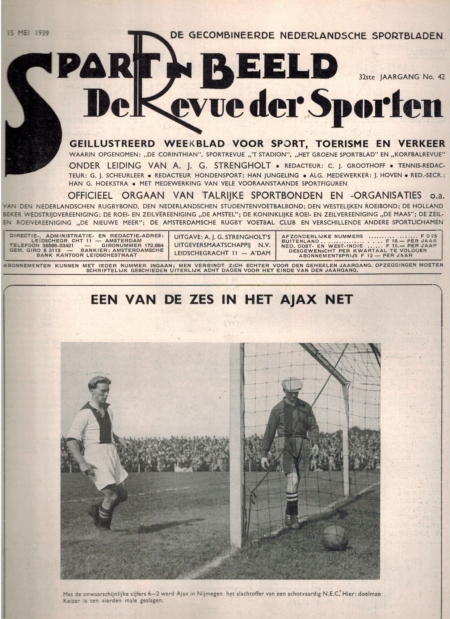 Revue der Sporten 32ste Jaargang